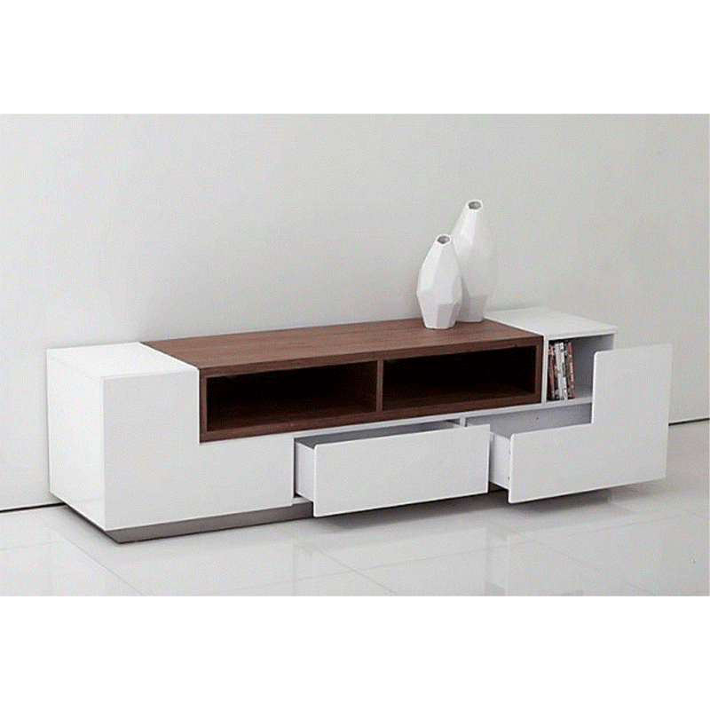 وحدة تلفزيون أبيض و بني - tv325