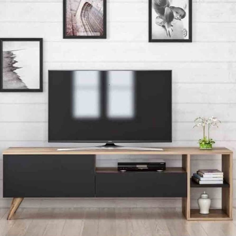 وحدة تلفزيون بيج وأسود - tv318