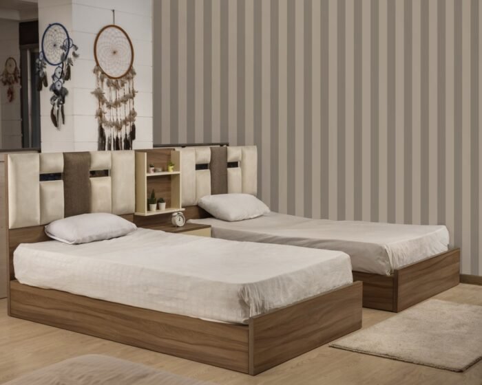 ⁦غرفة نوم شباب و أطفال 4 قطع اوف وايت cb1306⁩ - الصورة ⁦4⁩