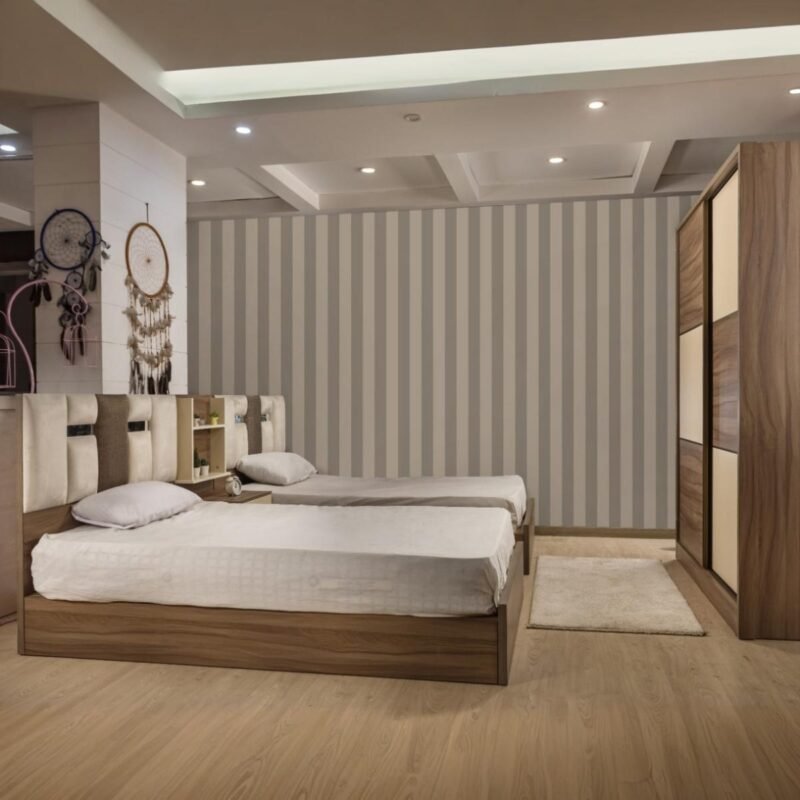 غرفة نوم شباب و أطفال 4 قطع اوف وايت cb1306